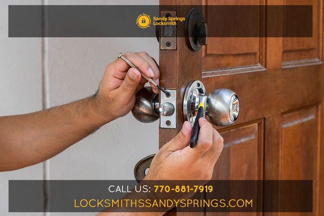 5 Sandy Springs Locksmith | Call Us: 770-881-7919