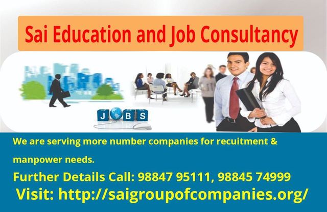 Placemennt Consultancy in Chennai Sai Education and Job Consultancy