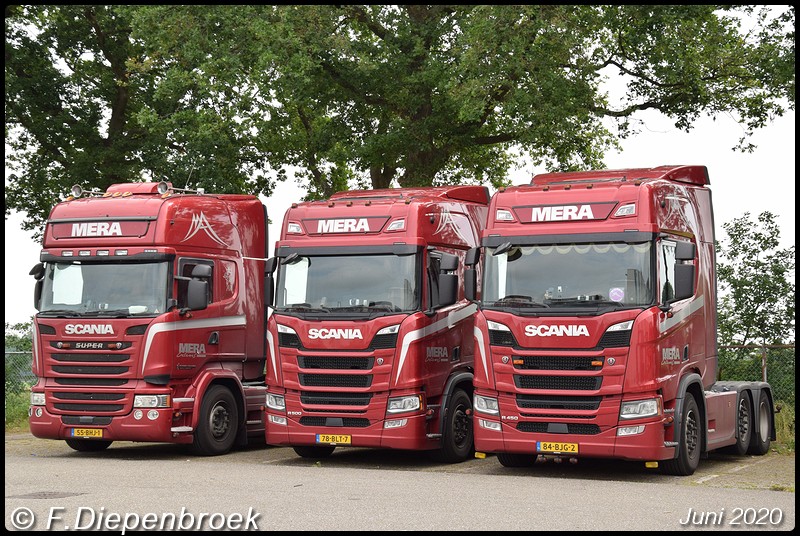 Mera Scania line up ex Kuma2-BorderMaker - 2020