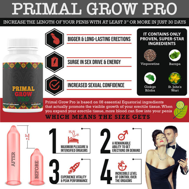 Primal-Grow-Pro-Ingredients What user saying about Primal Grow Pro male enhancement pills?
