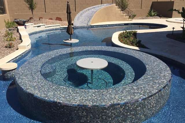 palm desert ca pool resurfacing finished Pool Resurfacing Palm Desert CA