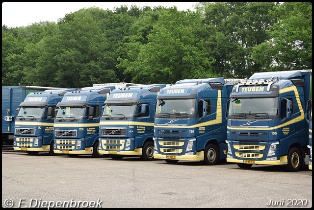 Line up Teuben Volvo s2-BorderMaker 2020