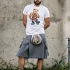 grey utility kilt - kilts for men