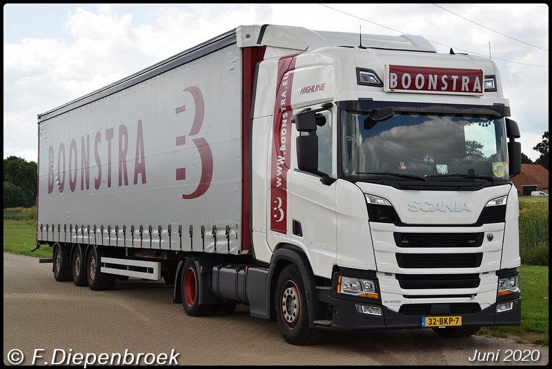 32-BKP-7 Scania R410 Boonstra Haulerwijk-BorderMak - 2020