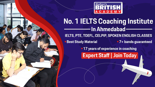 IELTS Coaching in Satellite Madhavi's British Academy  - Online IELTS Coaching in Ahmedabad, Gujarat
