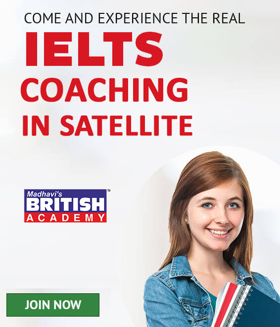 ielts-coaching-in-satellite Madhavi's British Academy  - Online IELTS Coaching in Ahmedabad, Gujarat