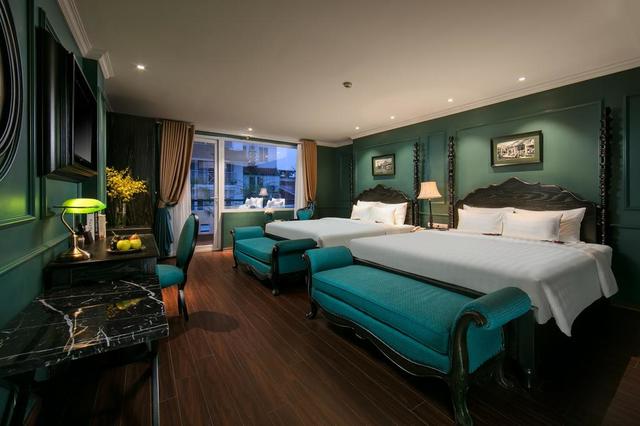 giuong-ngu-co-dien Dự án thi công nội thất khách sạn Grande Collection Hotel & Spa