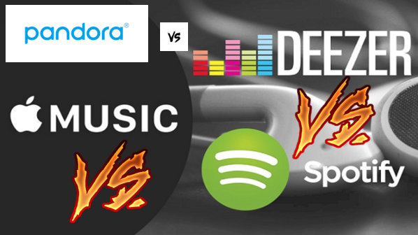 Deezer Comparison with all music streaming apps Picture Box
