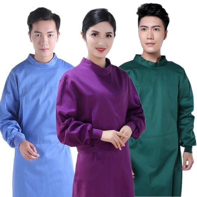 Long-sleeves-medical-clothing-Anti-wear-scrubs-med Williams Family Fabrics