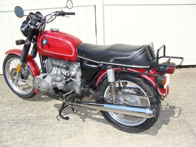 DSC02156 4043341 1974 BMW R90/6, Red. Matching VIN Numbers, Fully serviced, and Krauser Saddlebags.