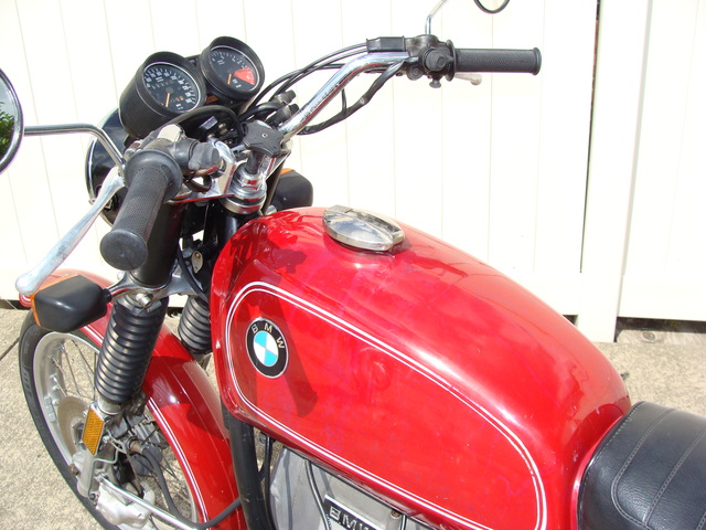 DSC02158 4043341 1974 BMW R90/6, Red. Matching VIN Numbers, Fully serviced, and Krauser Saddlebags.