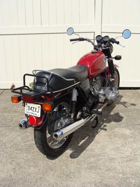 DSC02168 4043341 1974 BMW R90/6, Red. Matching VIN Numbers, Fully serviced, and Krauser Saddlebags.