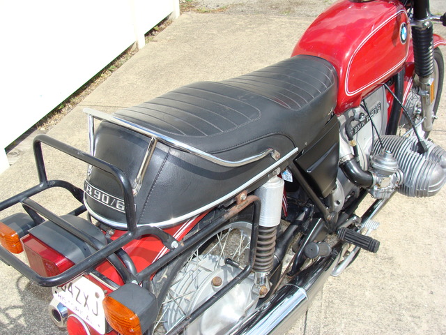DSC02173 4043341 1974 BMW R90/6, Red. Matching VIN Numbers, Fully serviced, and Krauser Saddlebags.