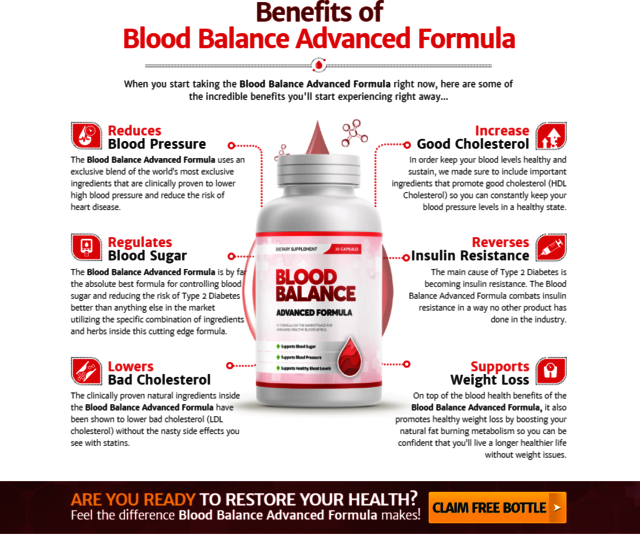 What Is Blood Balance Advanced Formula? Picture Box