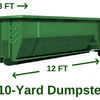 10-yard-dumpster - Charlotte Dumpster Rentals