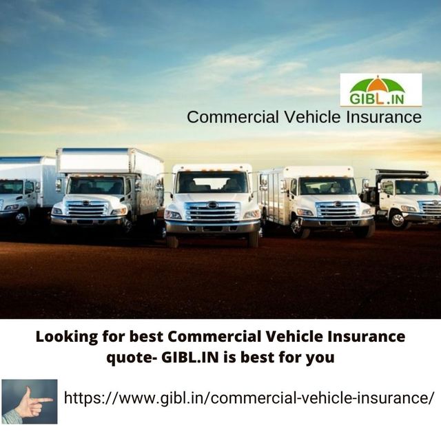 Grab the best commercial vehicle insurance cover i commercial vehicle insurance