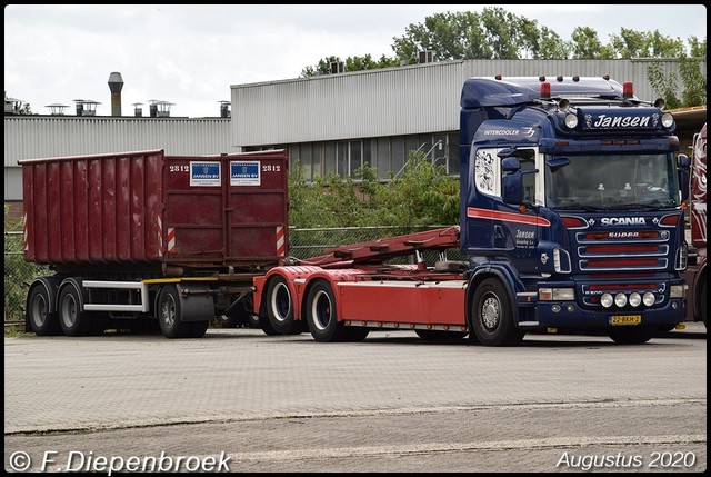 22-BKH-2 Scania R500 Jansen Recycling-BorderMaker 2020