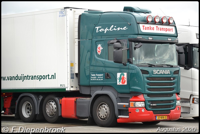 37-BFK-2 Scania R490 Tanke Transport-BorderMaker - 2020