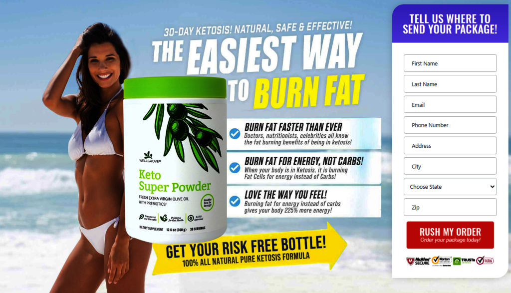 Keto Super Powder Picture Box