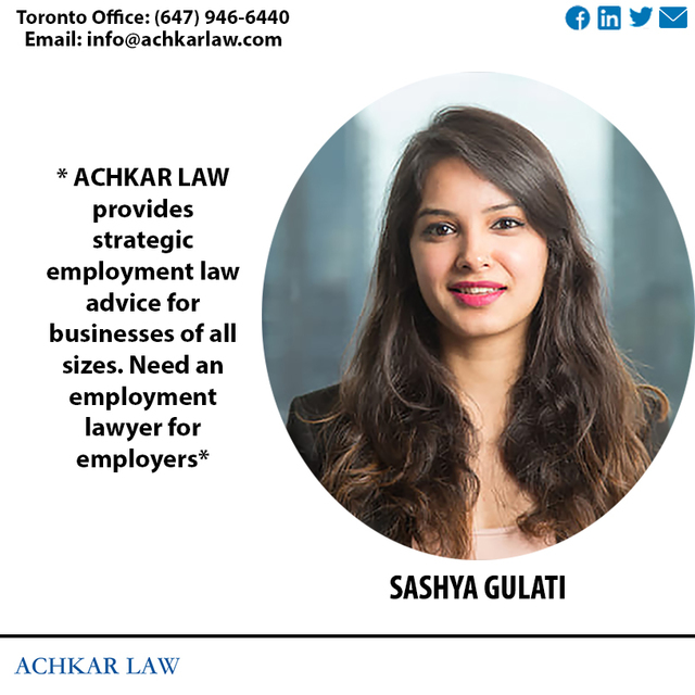 Achkar law team member Employment lawyer Achkar Law