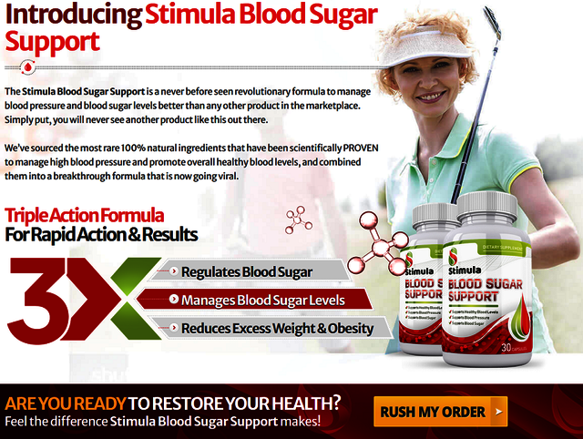 Stimula Blood Sugar Support Ingredients ! Picture Box