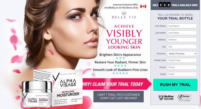 Alpha Visage Canada - Shocking Side Effects? Read  Picture Box