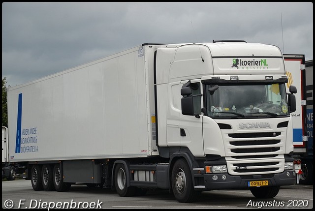 00-BJT-9 Scania R450 Koerier Logistics-BorderMaker 2020