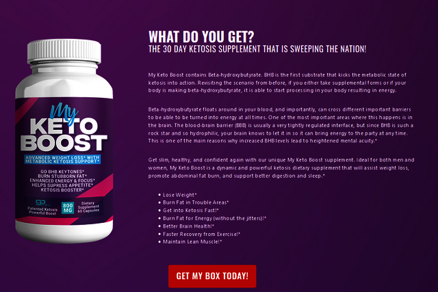 My Keto Boost Review – DOES IT REALLY WORK? Picture Box