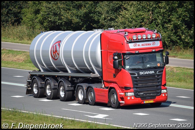 02-BGT-9 Scania R450 H Altena-BorderMaker - Rijdende auto's 2020