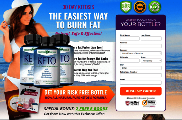 Essential Slim Keto [ 6 REASONS TO AVOID ] NOT FD Picture Box