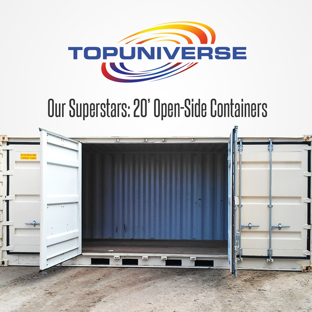 Buy New & Used Shipping Container Vans Our Superstar: 20ft Open Side Containers for Sale in Philippines