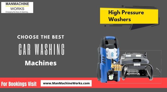 High pressure washer machines - Book the most affo Car washing services