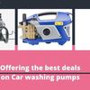 Car Washing Pump: We are th... - Car washing services