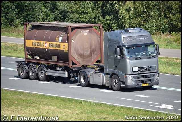 BV-FD-85 Volvo FH3 Koch-BorderMaker Rijdende auto's 2020