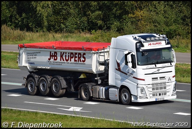 NOH KU 406 Volvo FH4 J+B Kupers-BorderMaker Rijdende auto's 2020