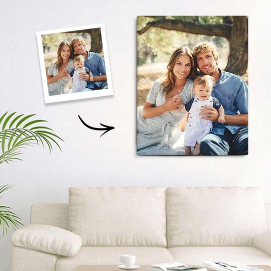 MOUNTED CANVAS PICTURE WATERCOLOR PRINTING MODERN  yourphotocanvas