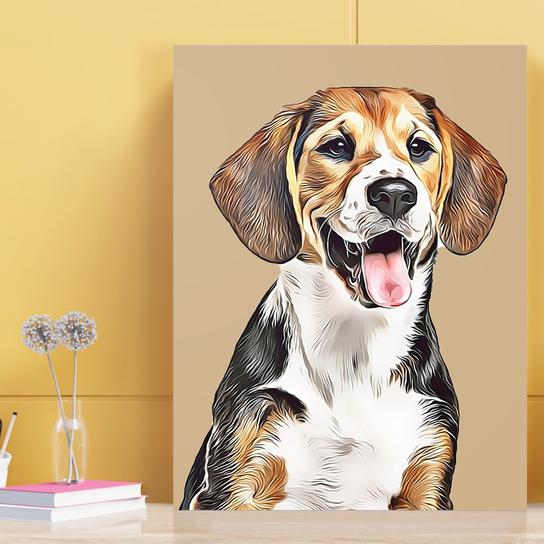 CUSTOM PET CANVAS-CUSTOM CANVAS PRINT yourphotocanvas