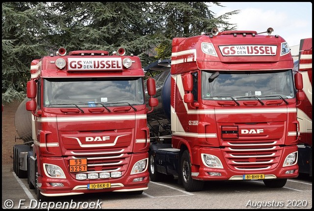 GS v.d IJssel line up DAF-BorderMaker 2020