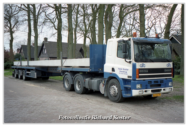 Koster Henk - BJ-DS-79 - Daf  85CF (1)-BorderMaker - Richard