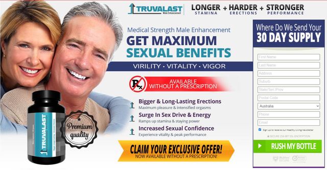 Truvalast Male Enhancement Pills Australia Price & Picture Box