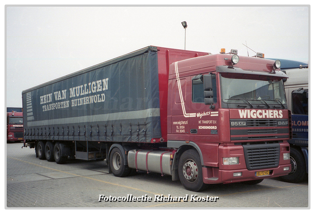 Wigchers - BL-TZ-42 - Daf 95XF - van Mulligen trai Richard