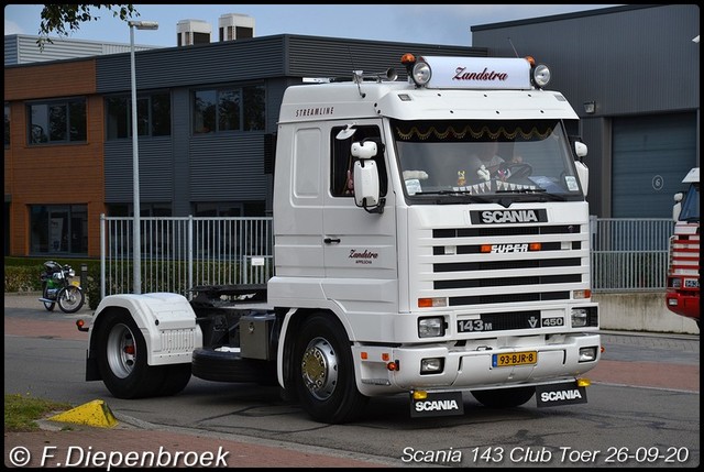 93-BJR-8 Scania 143M 450 Zandstra-BorderMaker Scania 143 Club Toer 2020