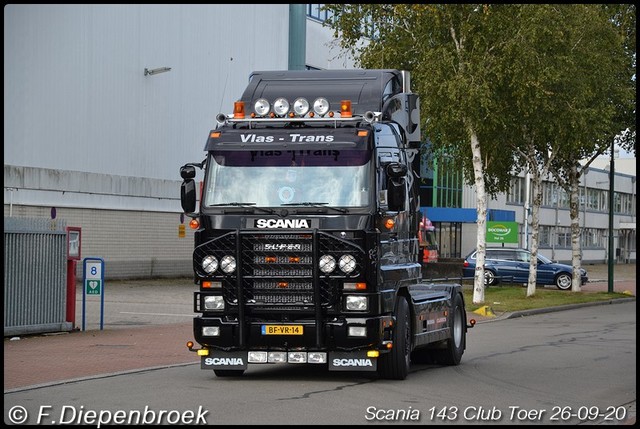 BF-VR-14 Scania 143 Vlas Trans-BorderMaker Scania 143 Club Toer 2020
