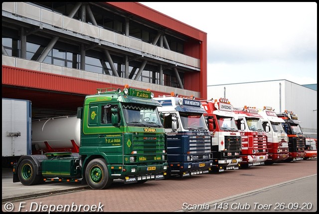 Scania 143 Streamline - Estepe Line Up-BorderMaker Scania 143 Club Toer 2020