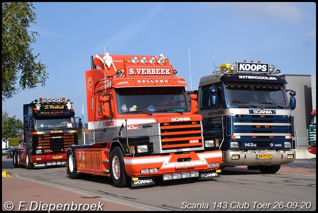 Scania 143 ers Verbeek en Koops2-BorderMaker Scania 143 Club Toer 2020