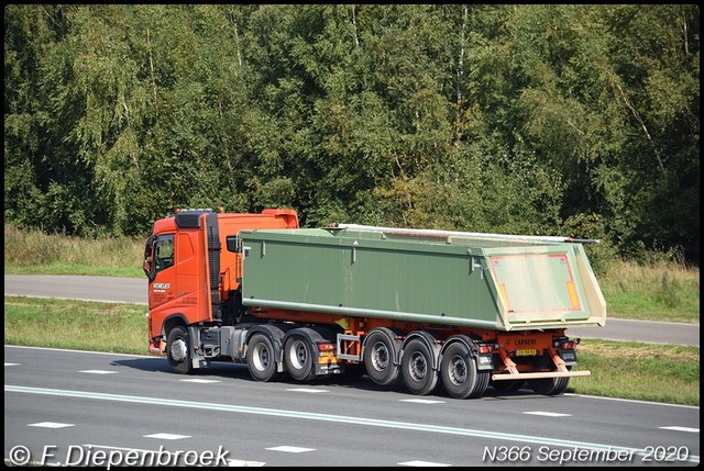 23-BLR-5 Volvo FH4 Wemeijer2-BorderMaker Rijdende auto's 2020