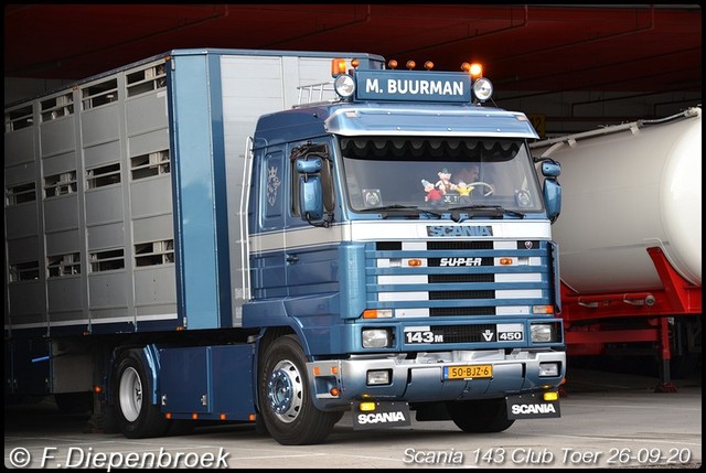 50-BJZ-6 Scania 143 Buurman-BorderMaker Scania 143 Club Toer 2020