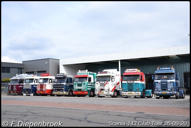 Scania 143 ers line up9-BorderMaker Scania 143 Club Toer 2020