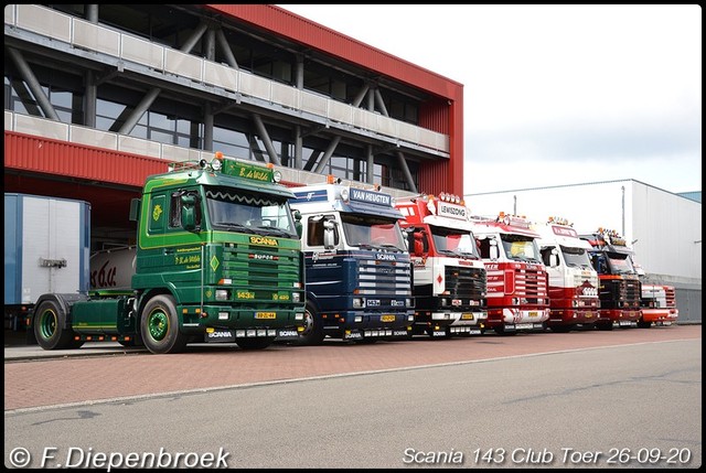Scania 143 ers V8 Line up3-BorderMaker Scania 143 Club Toer 2020