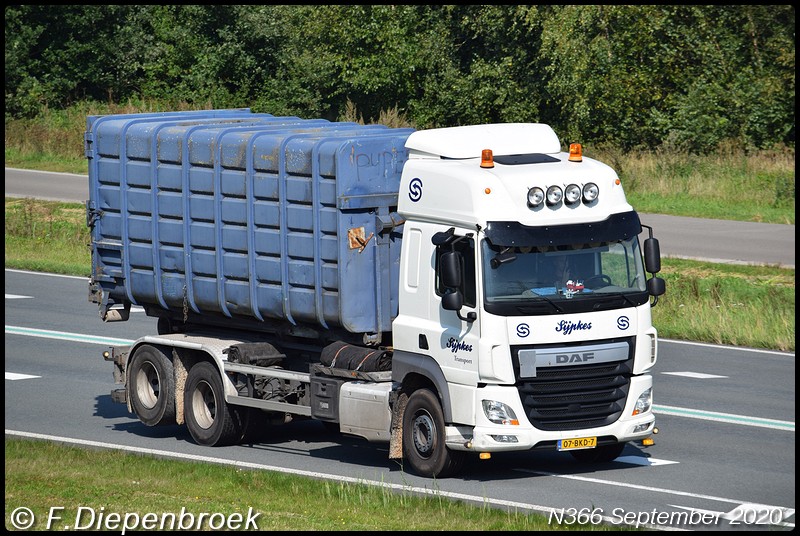 07-BKD-7 DAF CF Sijpkes-BorderMaker - Rijdende auto's 2020